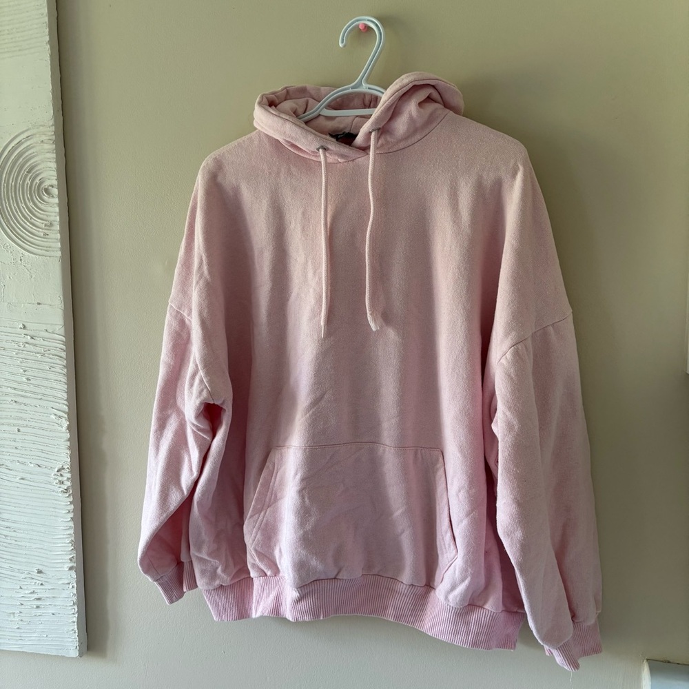 Boohoo Pink Hoodie